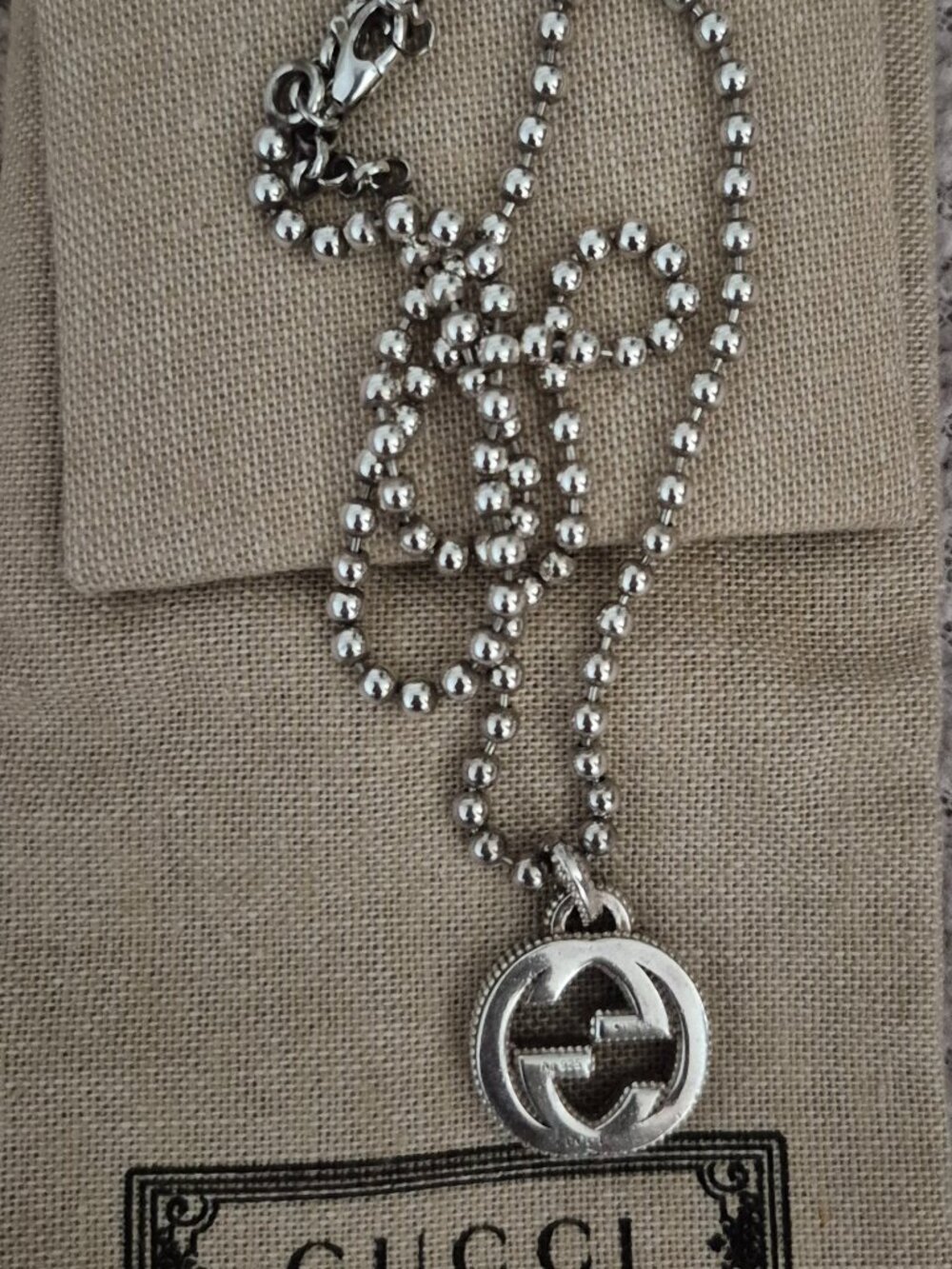 Silver necklace